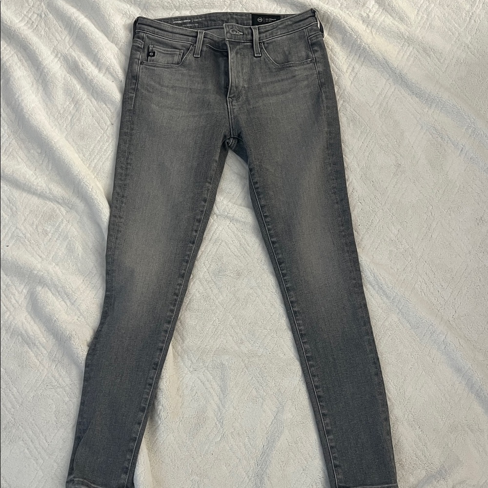 AG Adriano Goldschmied Women's Charcoal Skinny Jeans